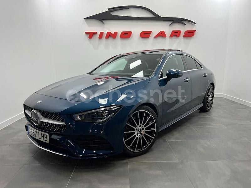 Azul Usado 2020 Mercedes CLA250 Berlina | 36.990 € (Un poco caro) - Imagen 1/4