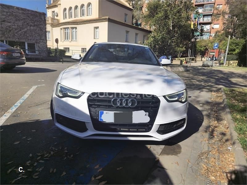 Usado Audi A5 S-Line 177 CV (130 kW) 2014 Blanco Coupe