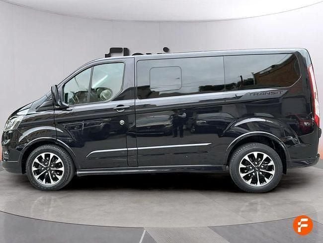Usado Ford Transit Custom Sport 185 CV (136 kW) 2020 Negro