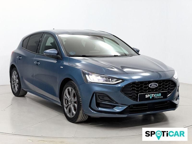 Usado Ford Focus ST-Line 125 CV (91 kW) 2022 Azul Berlina
