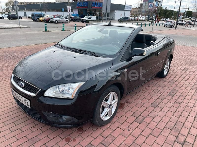 Negro Usado 2008 Ford Focus Cabriolet Trend Descapotable | 5200 € (Buen precio) - Imagen 1/4