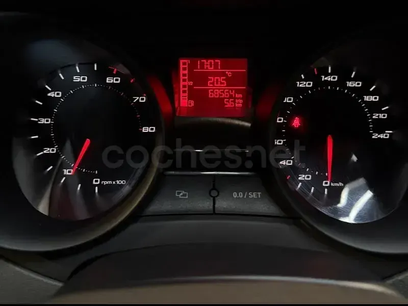 Usado Seat Ibiza SC Reference 85 CV (62 kW) 2010 Negro Utilitario