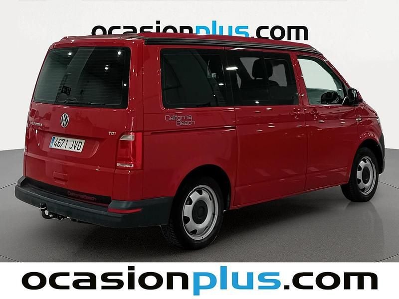 Usado VW California Beach 150 CV (110 kW) 2016 Rojo Van
