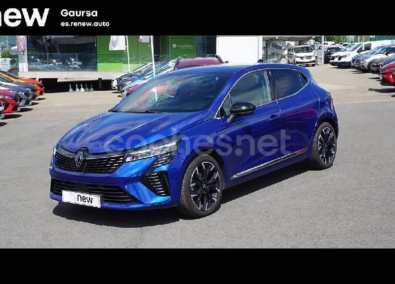 Azul Usado 2024 Renault Clio V Techno Berlina | 18.600 € (Precio justo) - Imagen 1/4