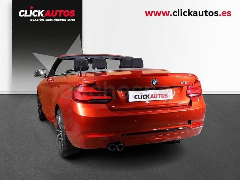 Usado BMW 218 Comfort Edition 136 CV (100 kW) 2021 Naranja Descapotable