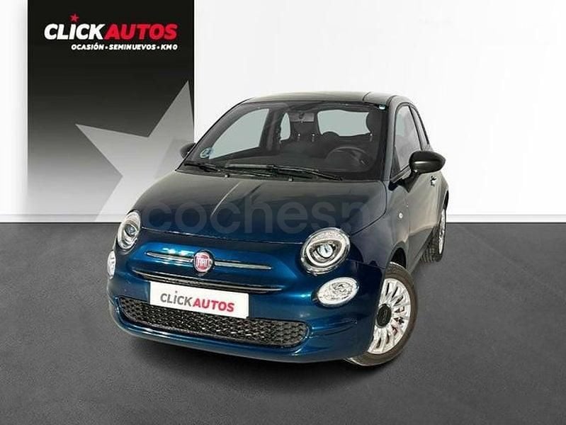 Usado Fiat 500 70 CV (51 kW) 2023 Azul Berlina