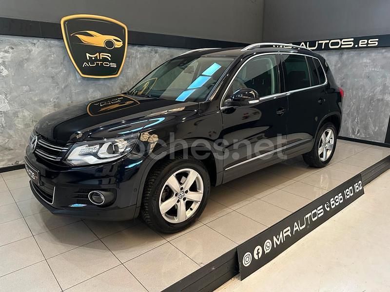 Negro Usado 2015 VW Tiguan Sportline SUV | 18.900 € (Caro) - Imagen 1/4