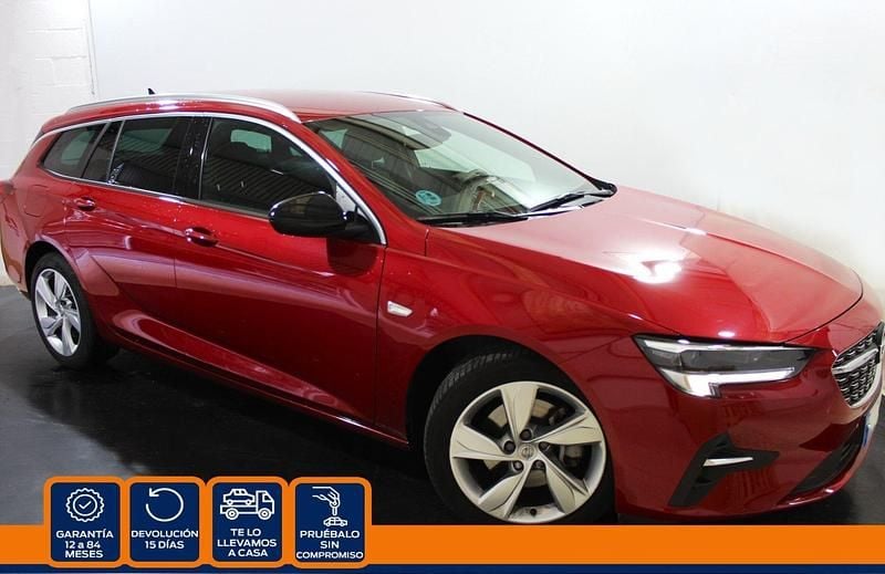 Rojo Usado 2021 Opel Insignia GS Line Berlina | 20.490 € (Precio justo) - Imagen 1/4
