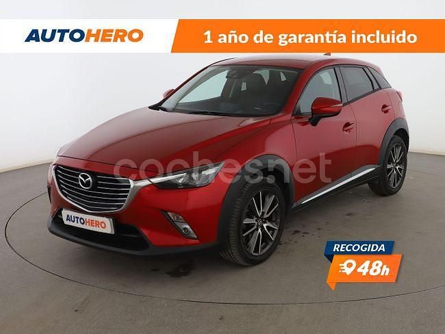 Rojo Usado 2017 Mazda CX-3 Luxury SUV | 14.199 € (Precio justo) - Imagen 1/3