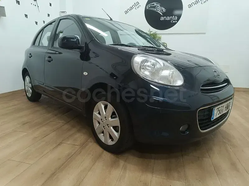 Usado Nissan Micra Premium Edition 80 CV (58 kW) 2012 Negro Utilitario