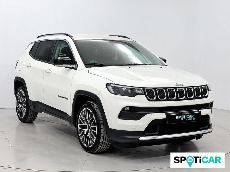 Blanco Usado 2021 Jeep Compass Limited SUV | 19.950 € (Un poco caro) - Imagen 1/4