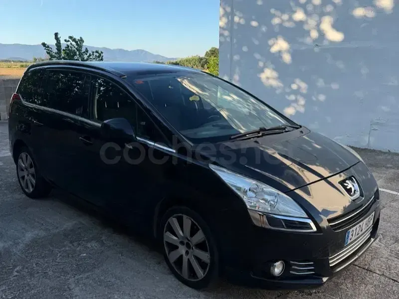 Usado Peugeot 5008 Business-Line 150 CV (110 kW) 2011 Negro Monovolumen
