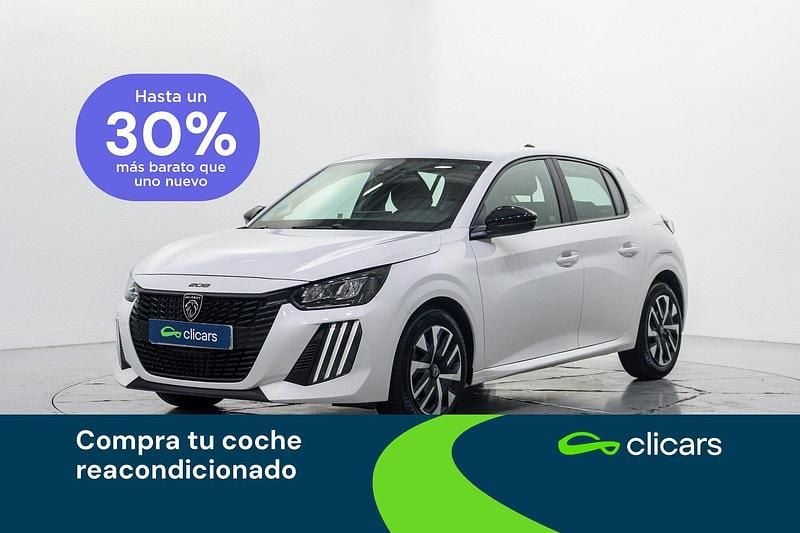 Blanco Usado 2024 Peugeot 208 Active Utilitario | 14.990 € (Precio justo) - Imagen 1/4