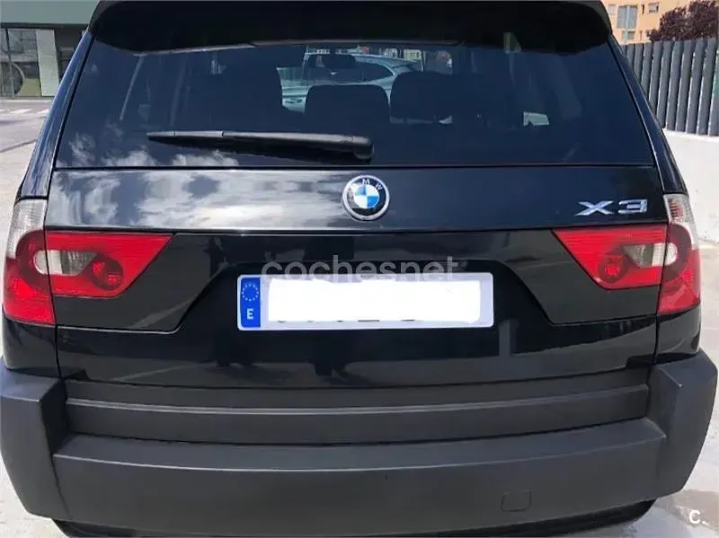 Usado BMW X3 204 CV (150 kW) 2005 Negro SUV