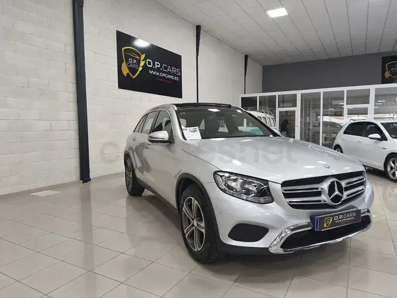 Usado Mercedes GLC220 170 CV (125 kW) 2016 Gris / plata SUV
