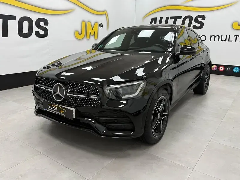 Occasion Mercedes GLC300 245 PK (180 kW) 2020 Zwart Coupé