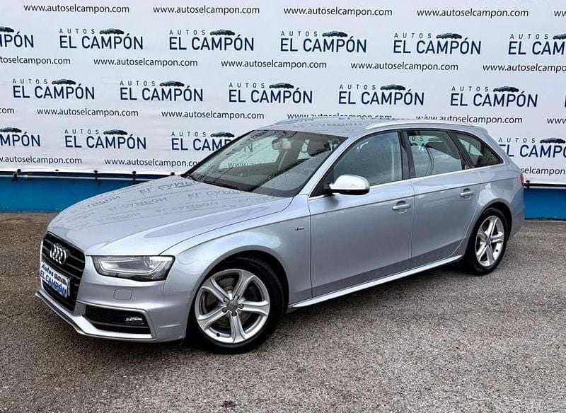 Usado Audi A4 S-Line 150 CV (110 kW) 2014 Plateado Familiar