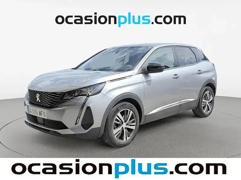 Gris Usado 2023 Peugeot 3008 Allure SUV | 19.446 € (Precio justo) - Imagen 1/4