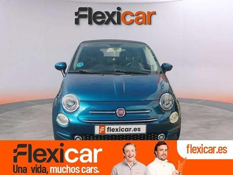 Azul Usado 2019 Fiat 500C Lounge Descapotable | 8490 € (Super precio) - Imagen 1/4