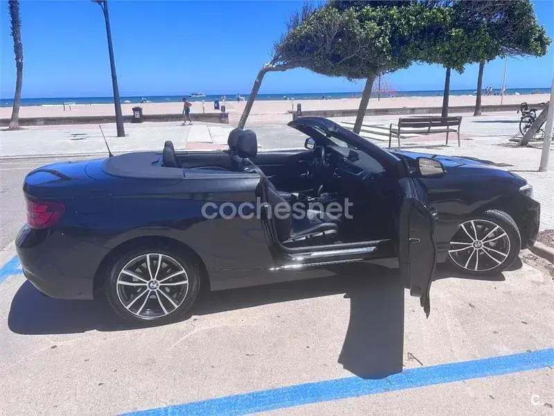 Usado BMW 218 Comfort Edition 136 CV (100 kW) 2019 Negro Descapotable