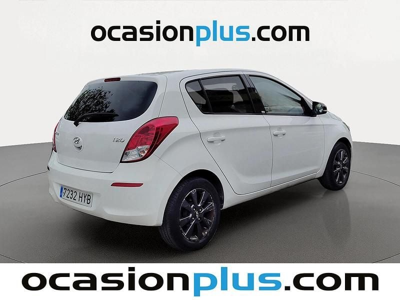 Usado Hyundai i20 GO! 85 CV (62 kW) 2014 Blanco Utilitario