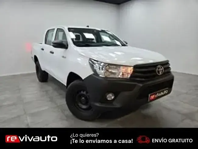 Usado Toyota HiLux 150 CV (110 kW) 2019 Blanco Pickup/Camioneta