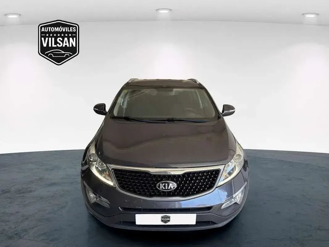 Usado Kia Sportage GT-Line 116 CV (85 kW) 2015 Gris / plata SUV