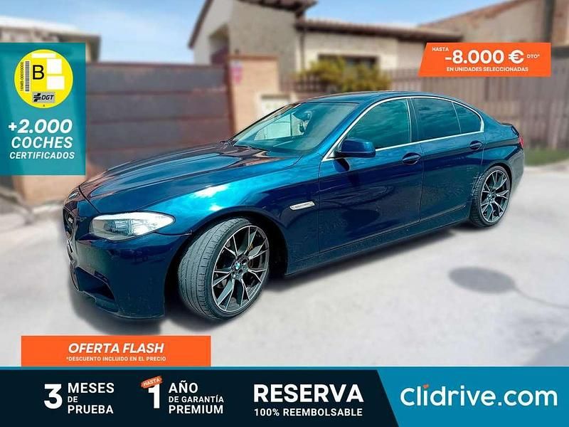 Azul Usado 2010 BMW 520 Berlina | 10.690 € (Precio justo) - Imagen 1/3