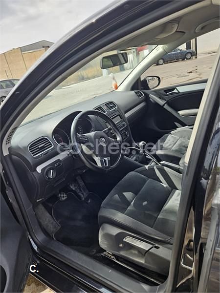Usado VW Golf VI Advance 140 CV (102 kW) 2010 Negro Utilitario