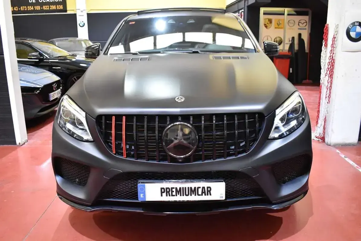 Usado Mercedes GLE350 258 CV (189 kW) 2017 Negro Coupe