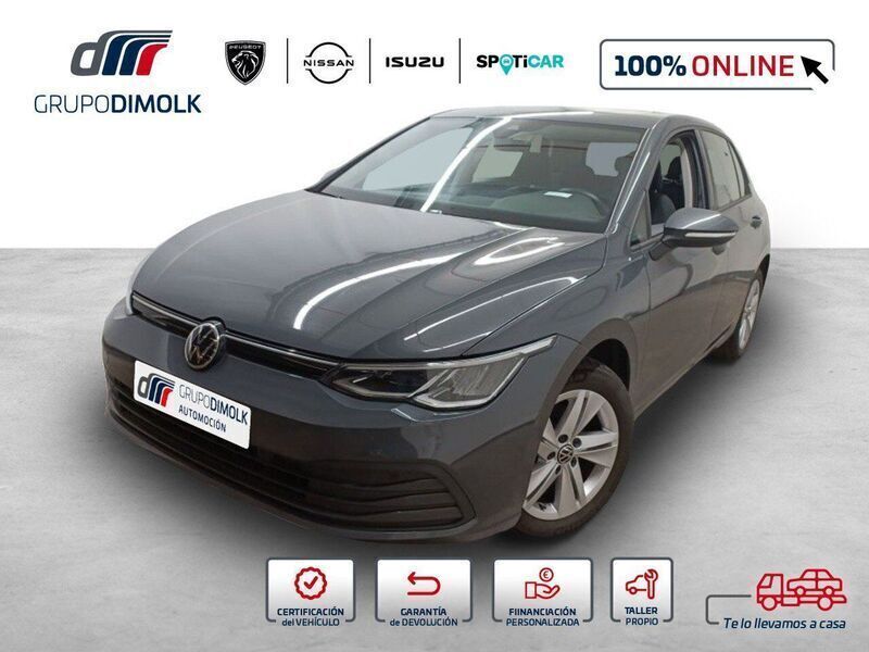 Gris / plata Usado 2021 VW Golf VIII Advance Berlina | 19.900 € (Precio justo) - Imagen 1/4