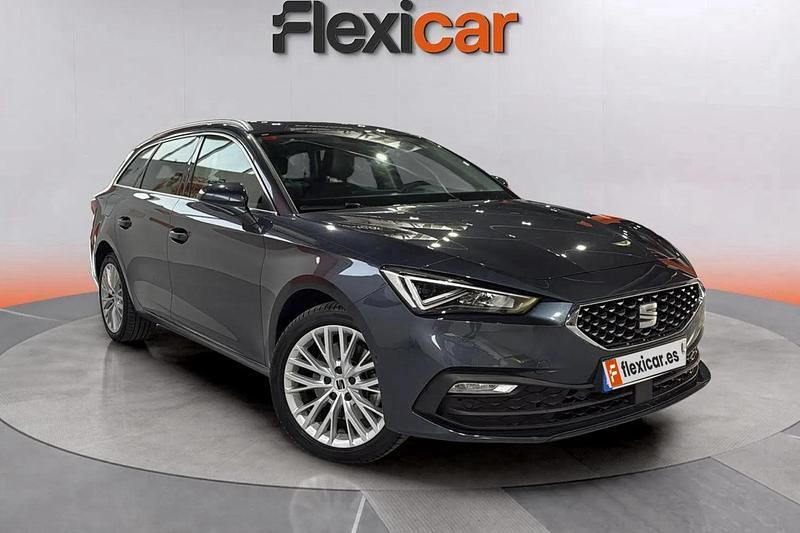 Gris Usado 2021 Seat Leon FR Familiar | 18.090 € (Precio justo) - Imagen 1/4