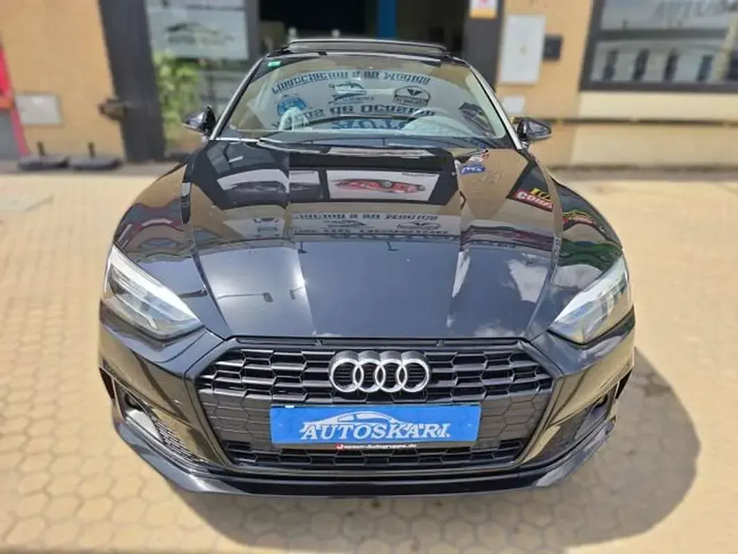 Usado Audi A5 204 CV (150 kW) 2021 Negro Coupe