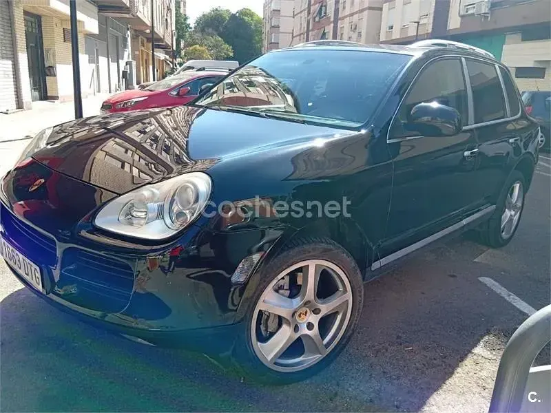 Usado Porsche Cayenne S 340 CV (250 kW) 2005 Negro SUV