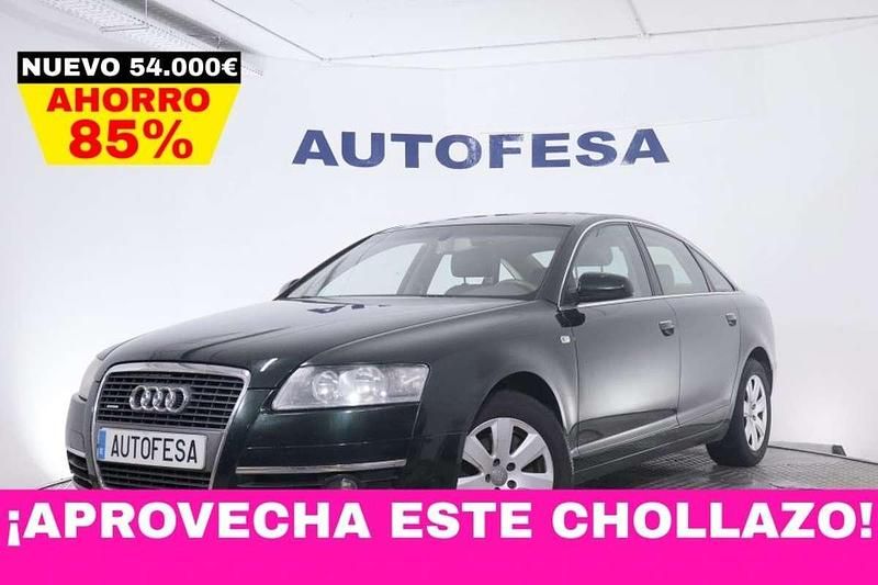 Usado Audi A6 233 CV (171 kW) 2007 Verde Berlina