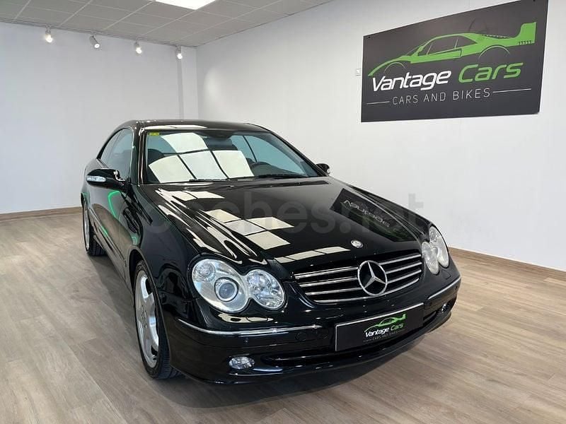 Usado Mercedes CLK500 Avantgarde 306 CV (225 kW) 2003 Negro Coupe