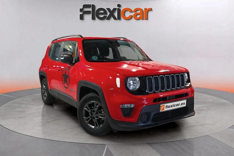Rojo Usado 2022 Jeep Renegade Longitude SUV | 14.690 € (Buen precio) - Imagen 1/4