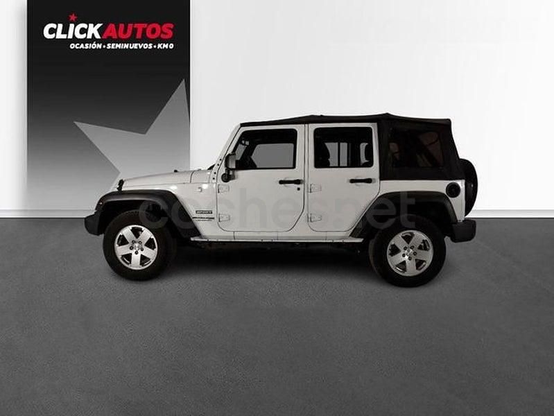 Usado Jeep Wrangler Unlimited Sport 200 CV (147 kW) 2018 Blanco SUV