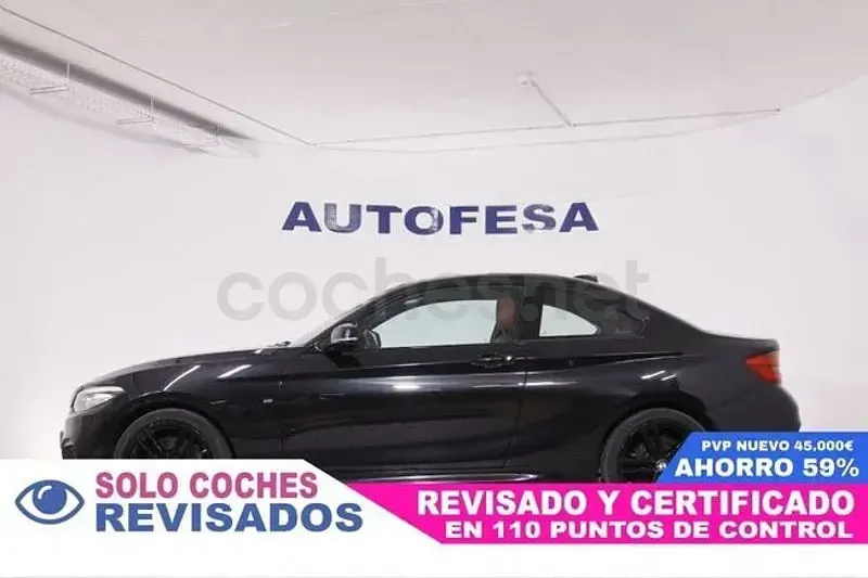 Usado BMW 220 M Sport 184 CV (135 kW) 2018 Negro Coupe