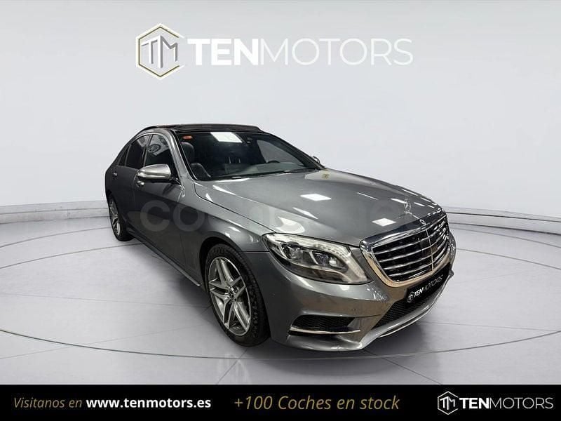 Usado Mercedes S350 258 CV (189 kW) 2017 Gris / plata Berlina