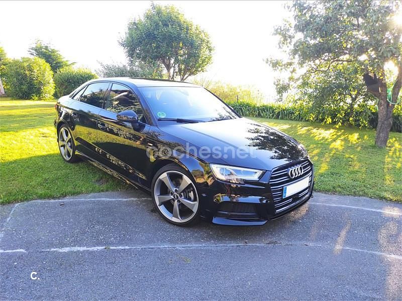 Usado Audi A3 Comfort 150 CV (110 kW) 2020 Negro Berlina