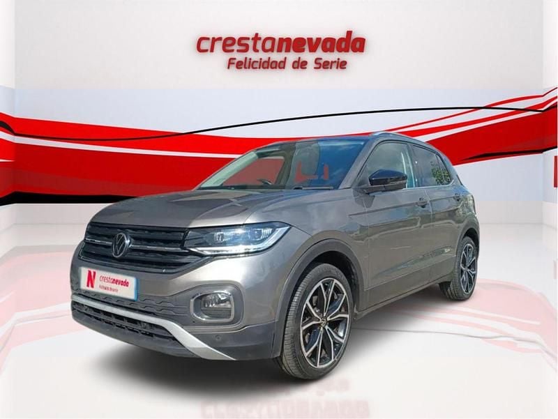 Gris Usado 2021 VW T-Cross Sportline SUV | 20.400 € (Precio justo) - Imagen 1/4