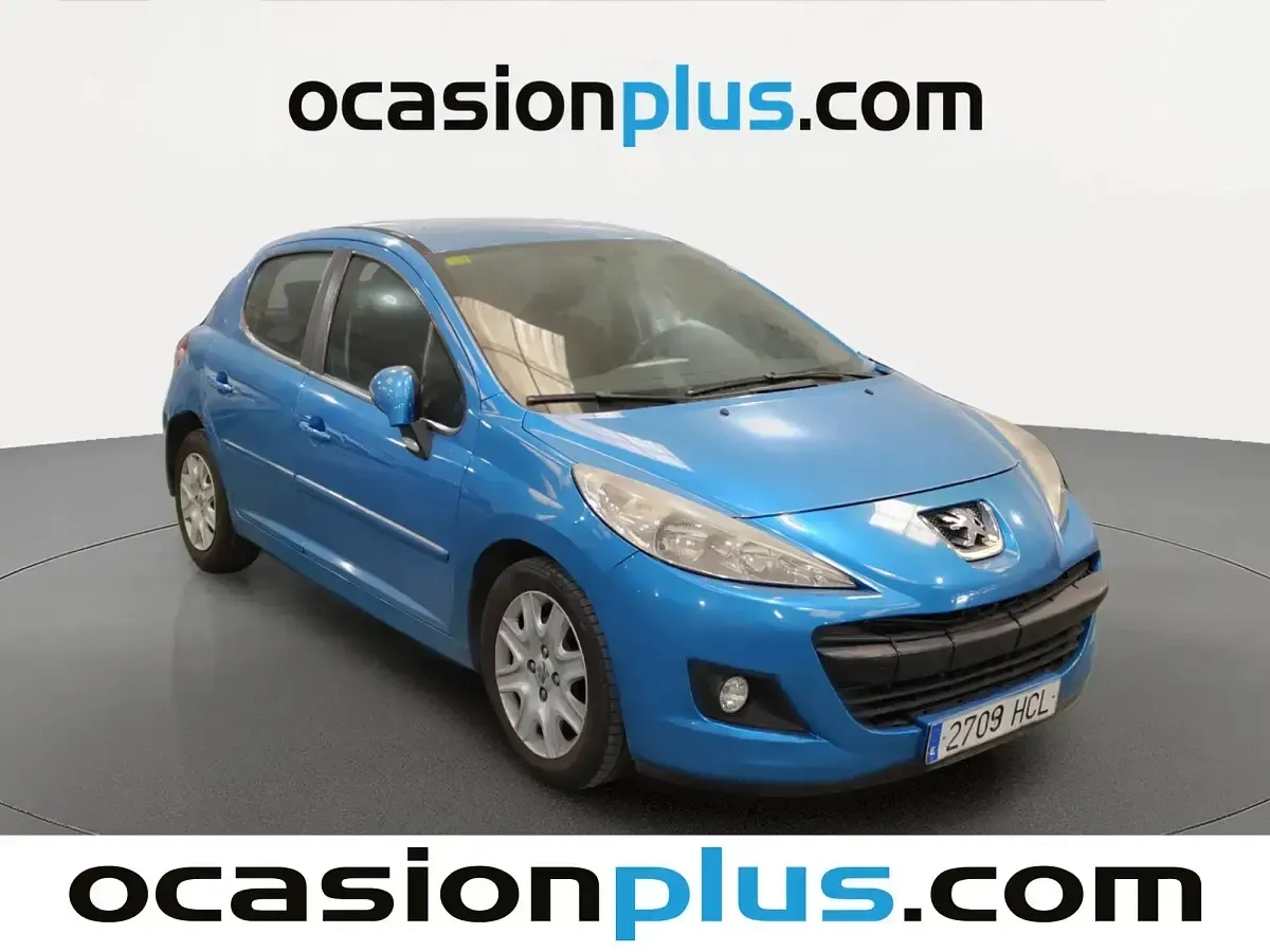 Usado Peugeot 207 Business-Line 70 CV (51 kW) 2011 Azul Utilitario