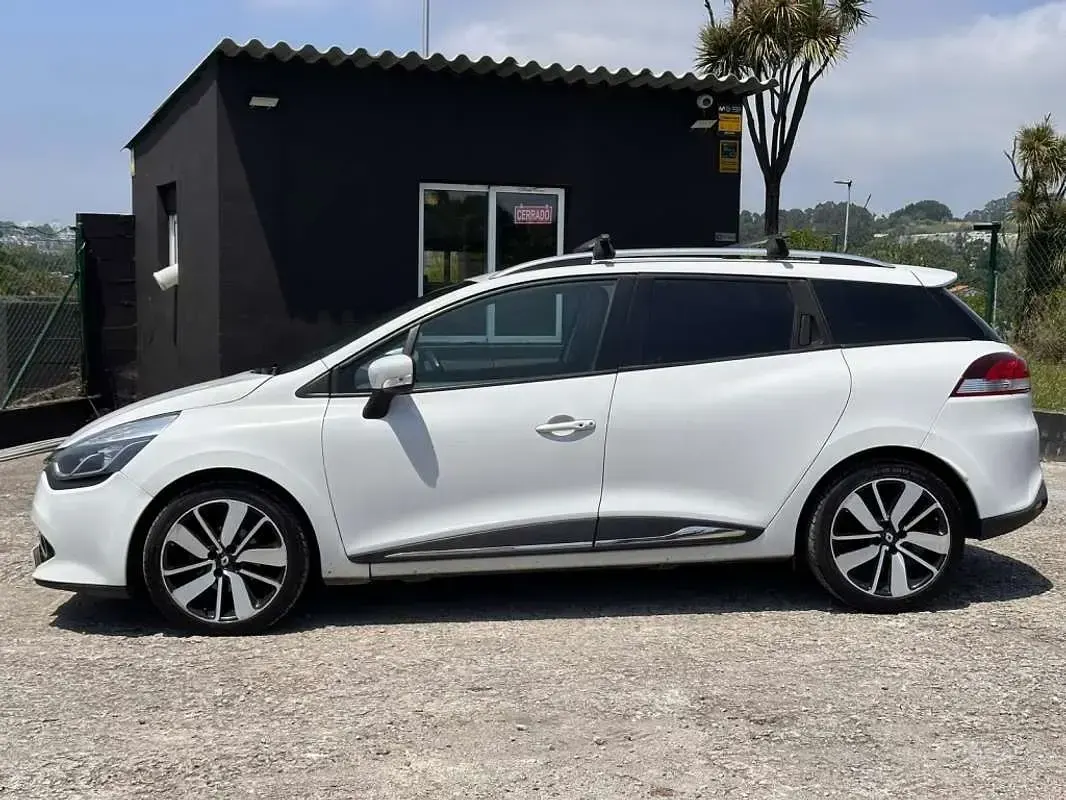 Usado Renault Clio 90 CV (66 kW) 2014 Blanco Utilitario