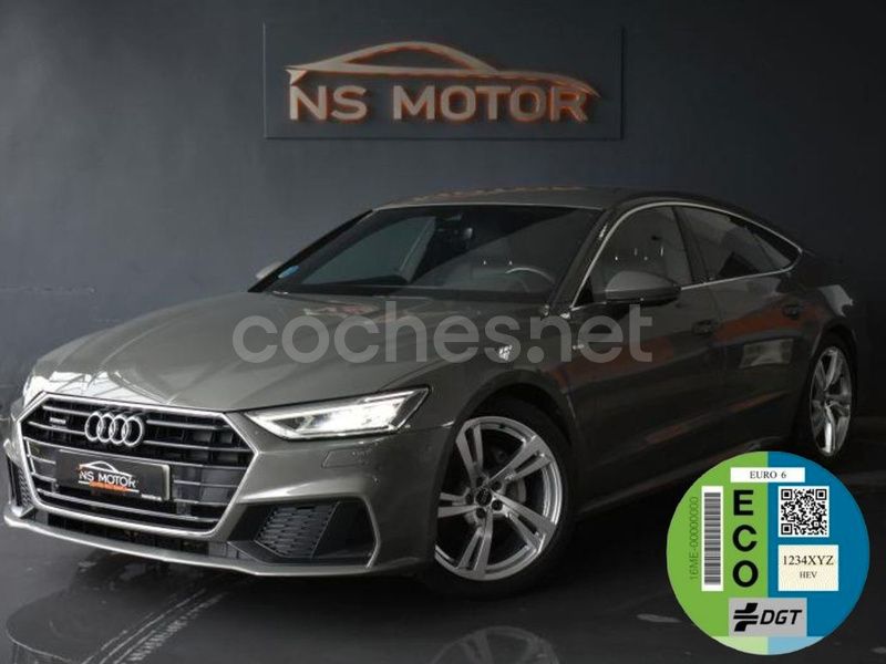 Gris / plata Usado 2023 Audi A7 Sportback S-Line Utilitario | 53.900 € (Un poco caro) - Imagen 1/4