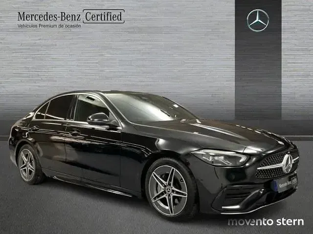 Usado Mercedes C200 163 CV (119 kW) 2022 Negro Berlina