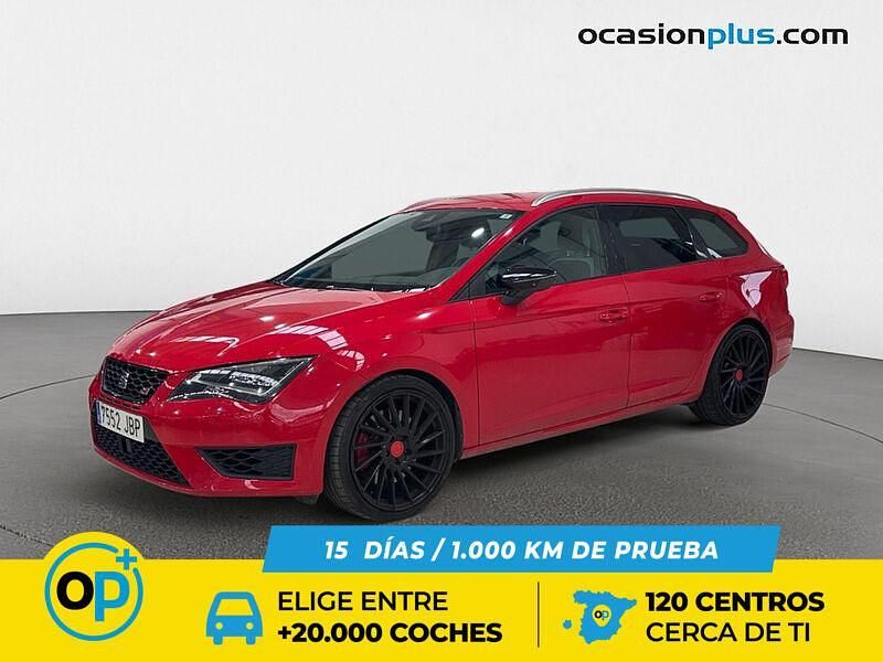 Rojo Usado 2014 Seat Leon CUPRA Monovolumen | 18.450 € (Precio justo) - Imagen 1/4