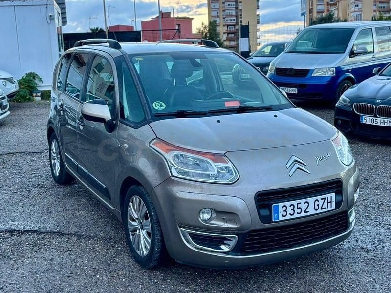 Usado Citroën C3 Picasso Exclusive 90 CV (66 kW) 2010 Marrón Monovolumen