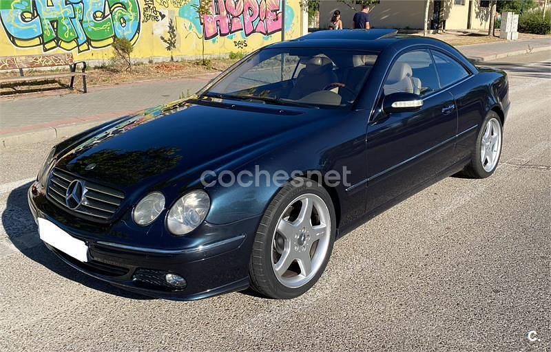 Azul Usado 2003 Mercedes CL500 Coupe | 5999 € (Super precio) - Imagen 1/4