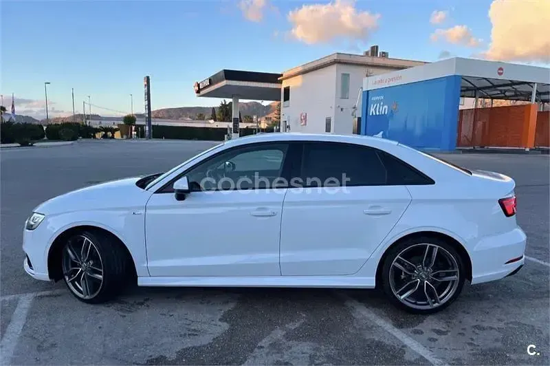 Usado Audi A3 S-Line 150 CV (110 kW) 2016 Blanco Berlina